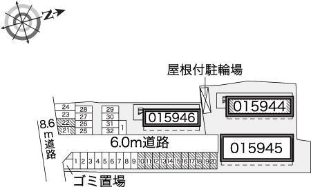 サンブリッジⅣ(15944)の駐車配置図
