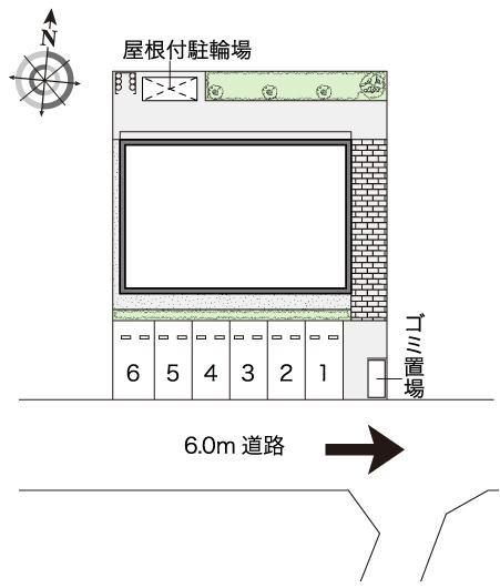 ニューストリームⅡ(47194)の駐車配置図