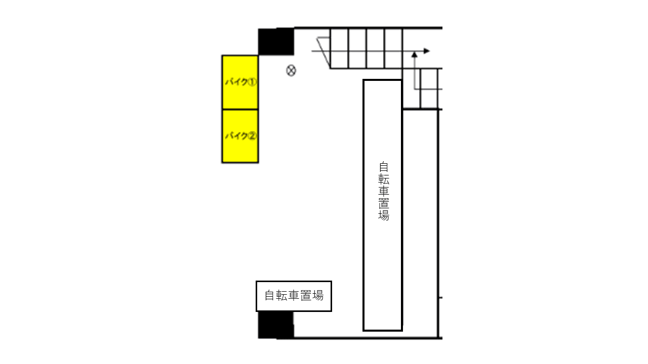 リヴシティ御茶ノ水の駐車配置図