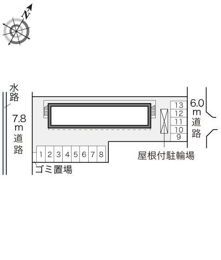 やすらぎ(19873)の駐車配置図