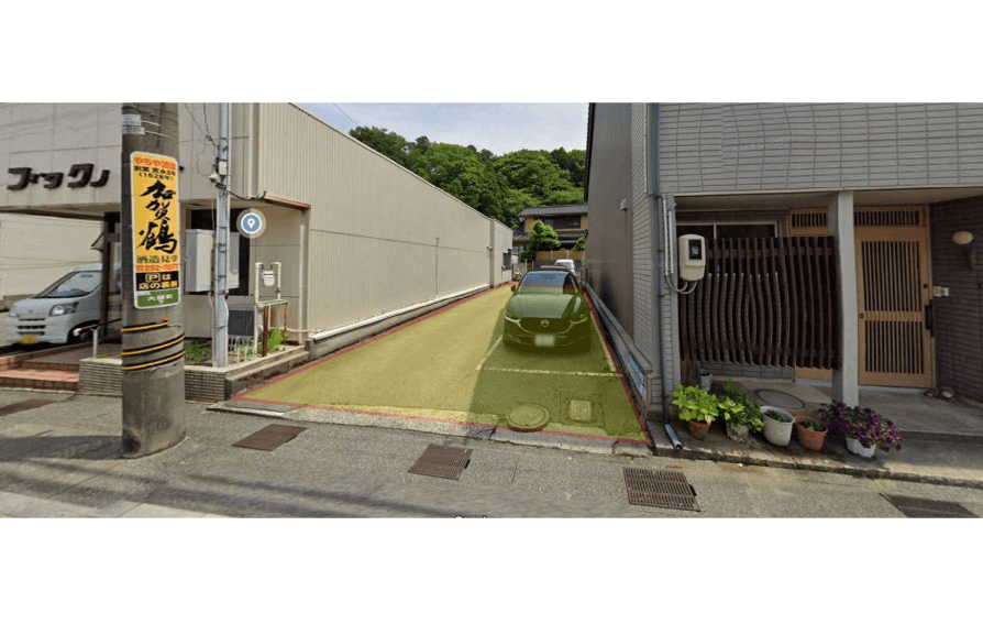 柚沢大樋町駐車場の外観・駐車場イメージ1枚目