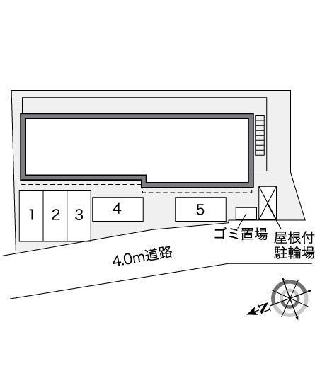 ブラウニー(30071)の駐車配置図