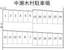 中瀬木村駐車場の駐車場