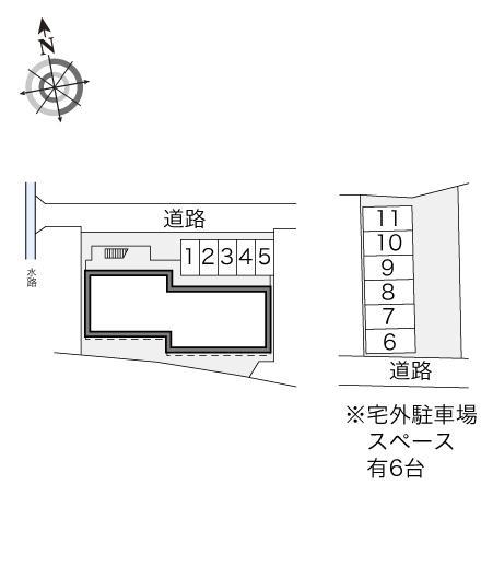 ヒット(21200)の駐車配置図