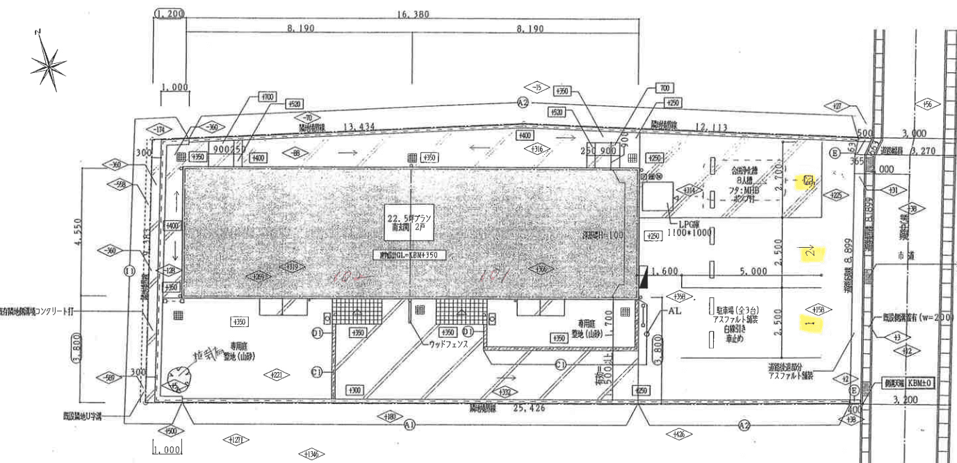 ＳＥＤＯＮＡ Ⅲの駐車配置図