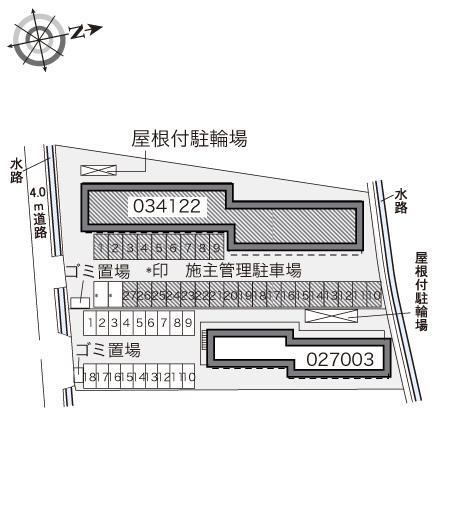 エスペーロ(34122)の駐車配置図