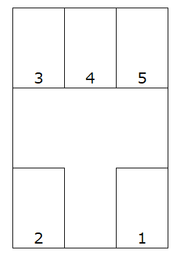 P292の駐車配置図