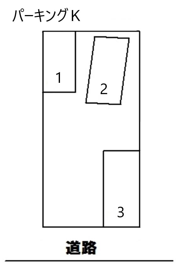パーキングＫの駐車配置図