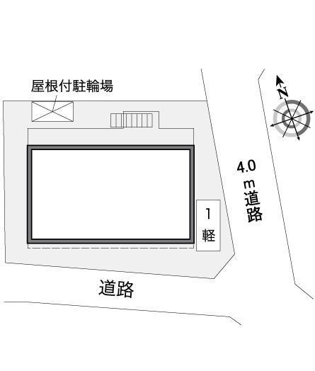シティング石橋(35614)の駐車配置図