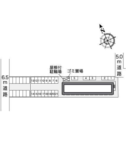 ０５　０７　ＴＯＫＩ(25422)の駐車配置図