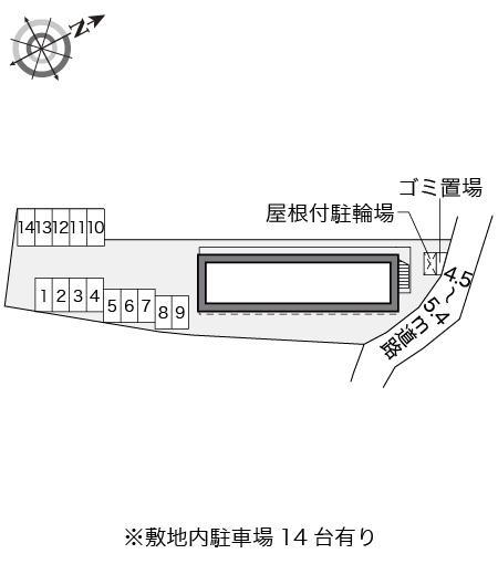 ひめなみさき(17646)の駐車配置図