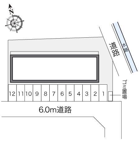 千代水(23102)の駐車配置図