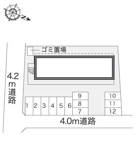 サンフラワー(16398)の駐車配置図