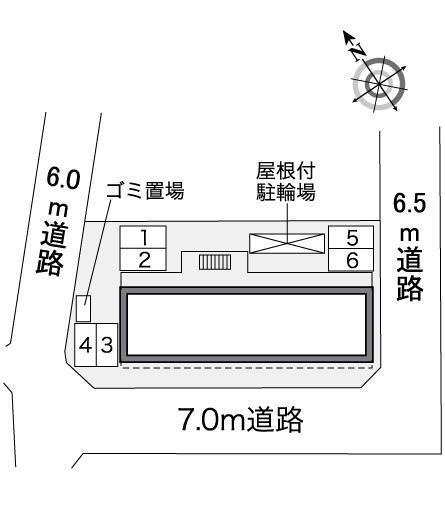 ｗｉｓｔｅｒｉａ(35693)の駐車配置図