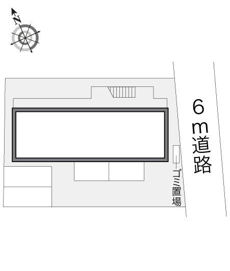 ララポート清水元町(13934)の駐車配置図