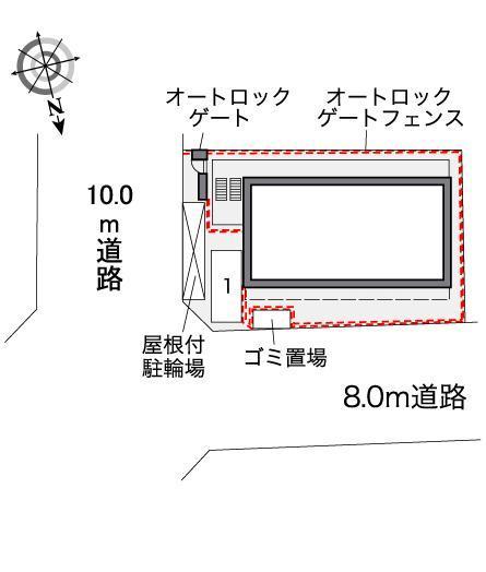 大井町(37665)の駐車配置図