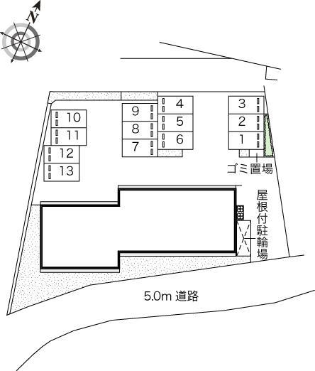 ルーエン岩畠(45276)の駐車配置図