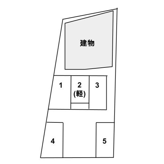 ヴィオラ赤坂の駐車配置図
