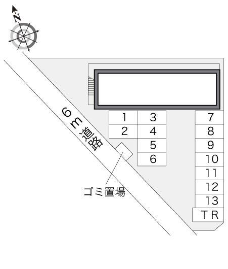 シュラインⅡ(11789)の駐車配置図