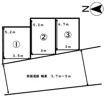 プラッツさんが駐車場の駐車配置図