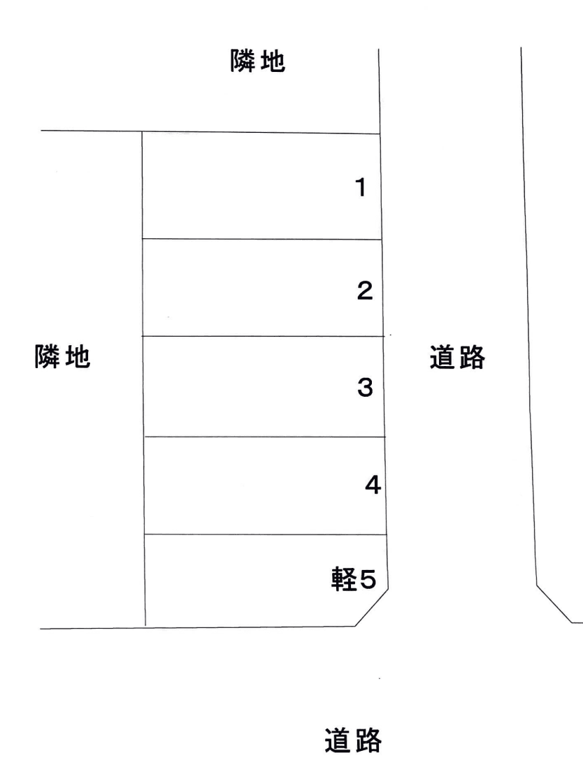 ARAKIパーキングの駐車配置図
