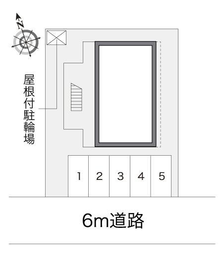 アルファヨシオカ(16351)の駐車配置図