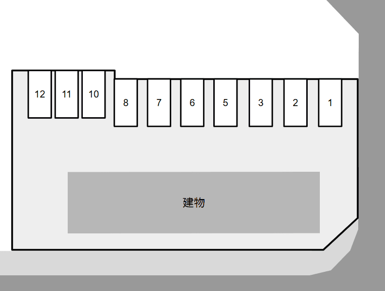 レフィーノの駐車配置図