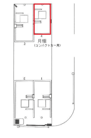 南甲子園第２の駐車配置図