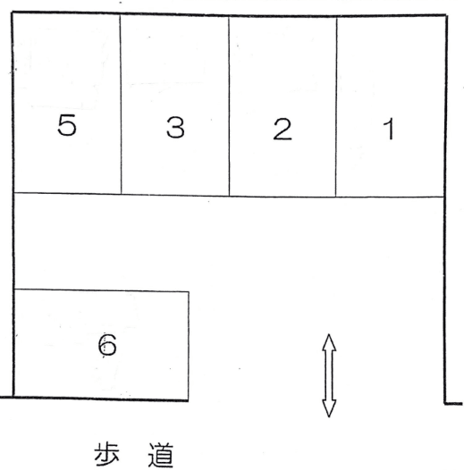 YO 駐車場の駐車配置図