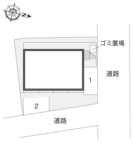 ＶｉＶｉ芦屋(21208)の駐車配置図