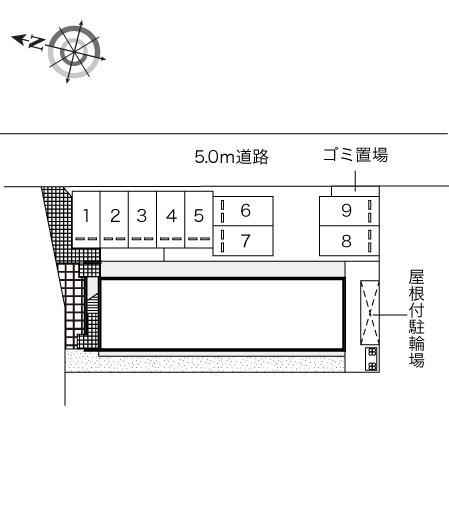 ユーカ(46269)の駐車配置図