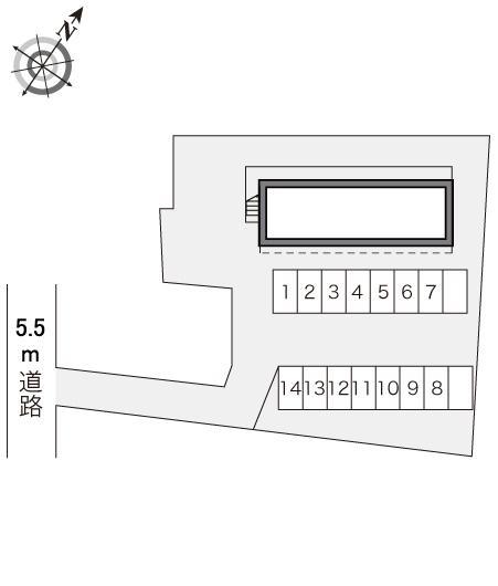 中佐(15781)の駐車配置図