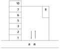 南パーキングの駐車場