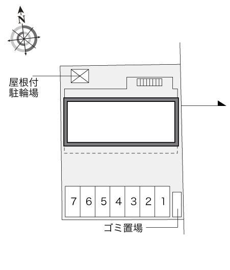 相生(33846)の駐車配置図