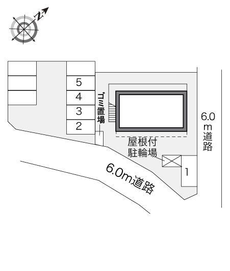パークヒル(24565)の駐車配置図