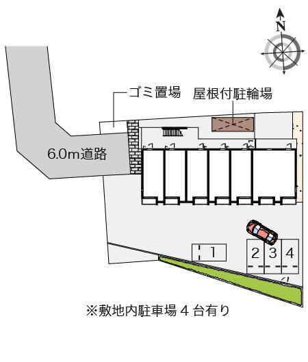 ミランダトミーハイム(55697)の駐車配置図