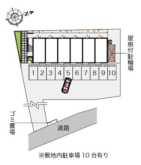 シャローｆ(42819)の駐車配置図