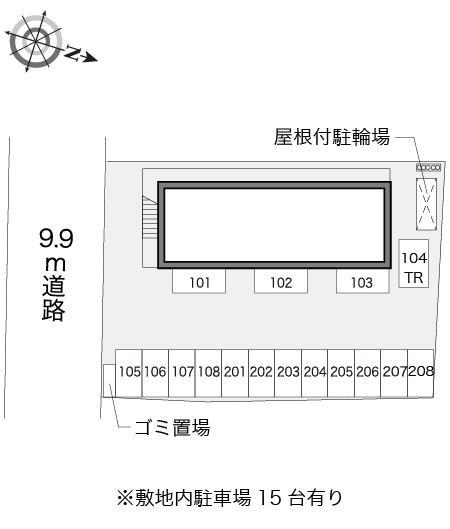 菊陽(13281)の駐車配置図