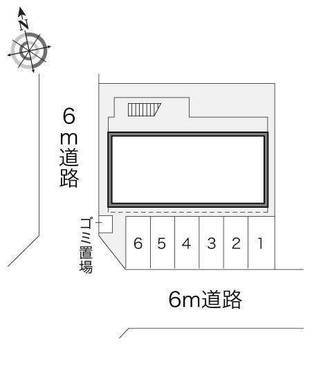ＥＳＰＲＩＴ(15960)の駐車配置図