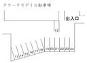 クラークスデイル駐車場の駐車場