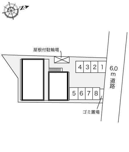 ファイン(22803)の駐車配置図