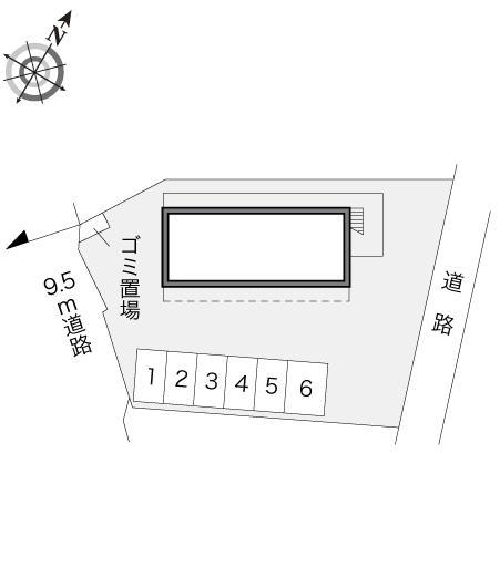 Ｖｉｖｒｅ　Ｈｅｓａｋａ(14265)の駐車配置図