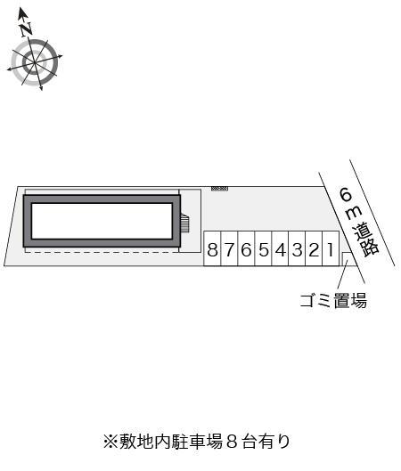 森岡(10933)の駐車配置図