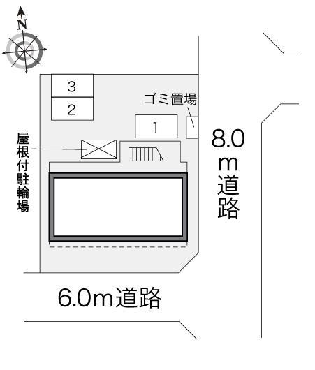 富士見台(23804)の駐車配置図