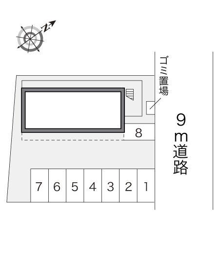 ＳＵＮ　ＬＩＧＨＴ(16784)の駐車配置図