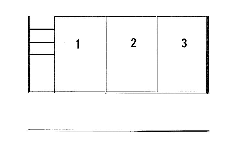 Ｙ.Ｓパーキングの駐車配置図