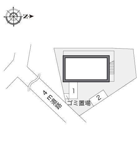 プレーリー(14094)の駐車配置図