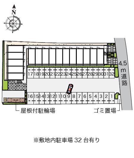 アドヴァンテージ(30436)の駐車配置図