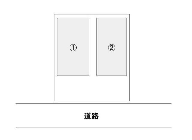武蔵町T駐車場の駐車配置図