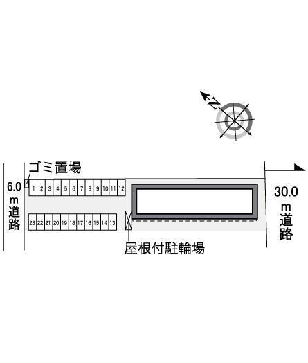 御船　７４４(35719)の駐車配置図